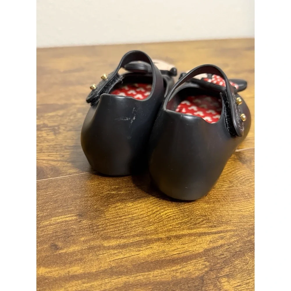 Mini Melissa x Disney Mickey Mouse & Minnie Mouse Mary Jane Toddler Size 7 Girls